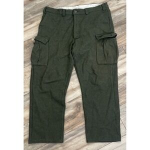 Codet Men's Green Cargo Pants‎ Size 42X33 Utility Style Hunting Outdoors